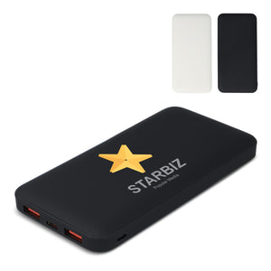 Zenith USB-C Powerbank con Power Delivery R-ABS 10000 mAh - personalizzabile con logo