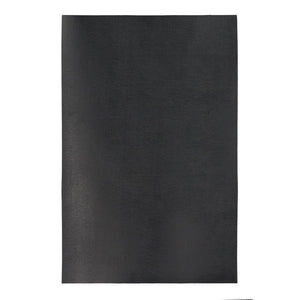 Zerbino con stampa in sublimazione 50x75 cm Nero - personalizzabile con logo