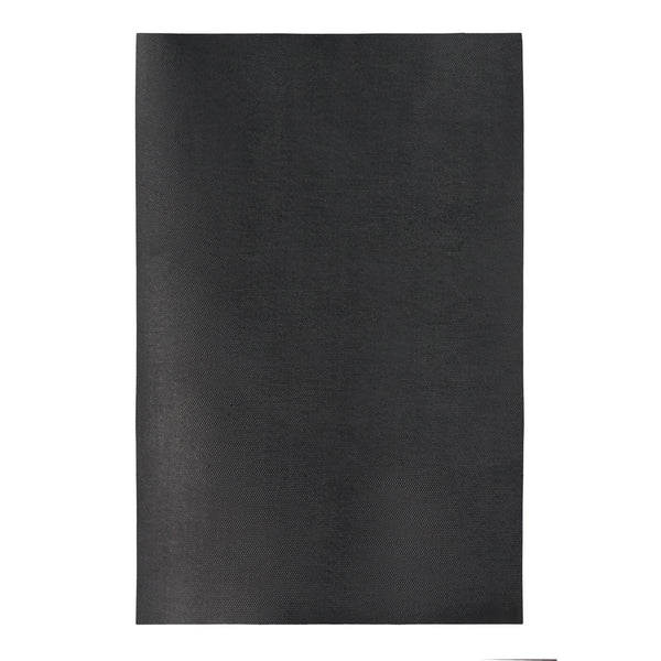 Zerbino con stampa in sublimazione 50x75 cm Nero - personalizzabile con logo