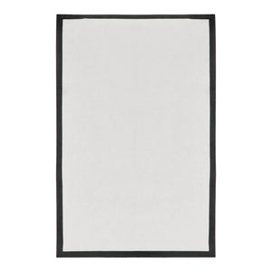 Zerbino con stampa in sublimazione 50x75 cm Nero - personalizzabile con logo