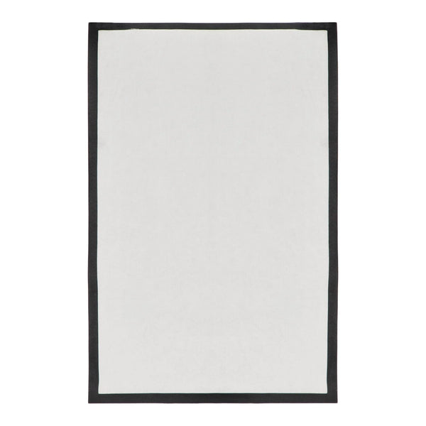 Zerbino con stampa in sublimazione 50x75 cm Nero - personalizzabile con logo