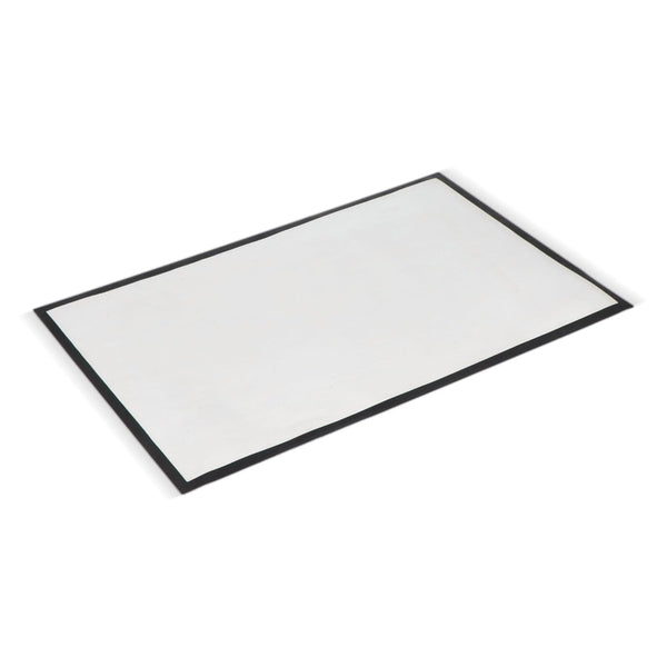 Zerbino con stampa in sublimazione 60x90 cm Nero - personalizzabile con logo