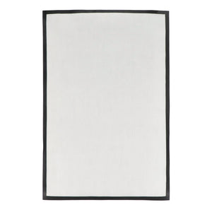 Zerbino con stampa in sublimazione 60x90 cm Nero - personalizzabile con logo