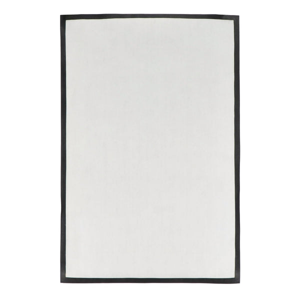 Zerbino con stampa in sublimazione 60x90 cm Nero - personalizzabile con logo