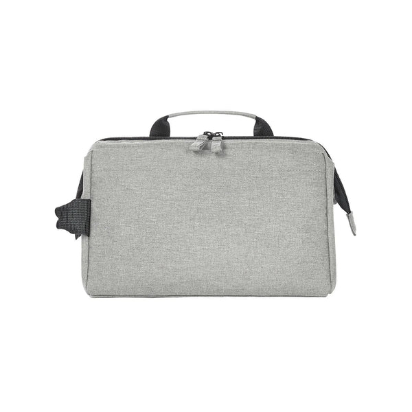 Zipper Bag CIRCLE Ash - personalizzabile con logo