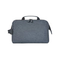 Zipper Bag CIRCLE grigio - personalizzabile con logo