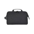 Zipper Bag CIRCLE nero - personalizzabile con logo