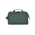 Zipper Bag CIRCLE verde - personalizzabile con logo