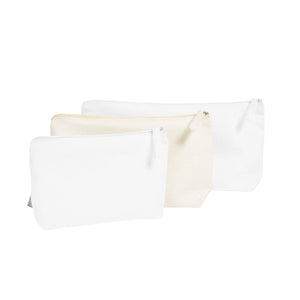 zipper bag organic M Nature / UNICA - personalizzabile con logo