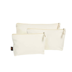 zipper bag organic M Nature / UNICA - personalizzabile con logo