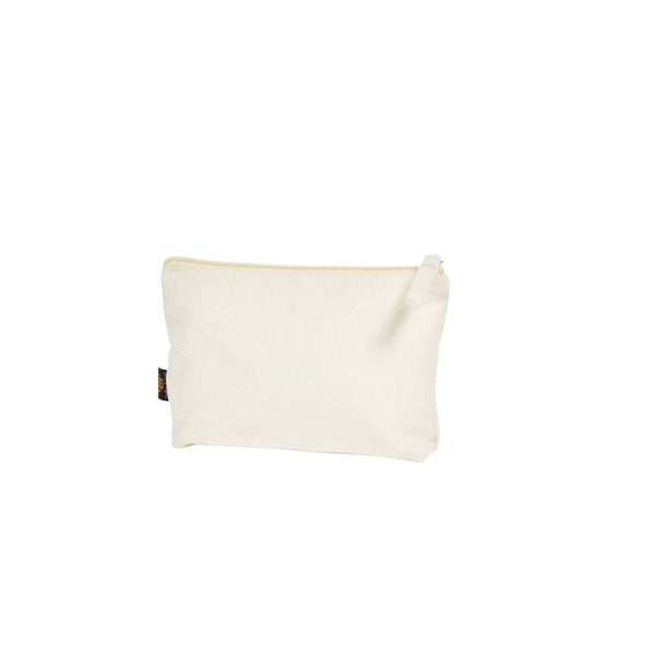 zipper bag organic S Nature / UNICA - personalizzabile con logo