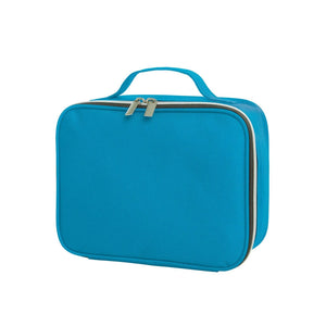 Zipper bag SWITCH azzurro - personalizzabile con logo