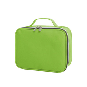 Zipper bag SWITCH verde - personalizzabile con logo