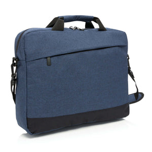 Borsa porta PC da 15” trend blu navy - personalizzabile con logo